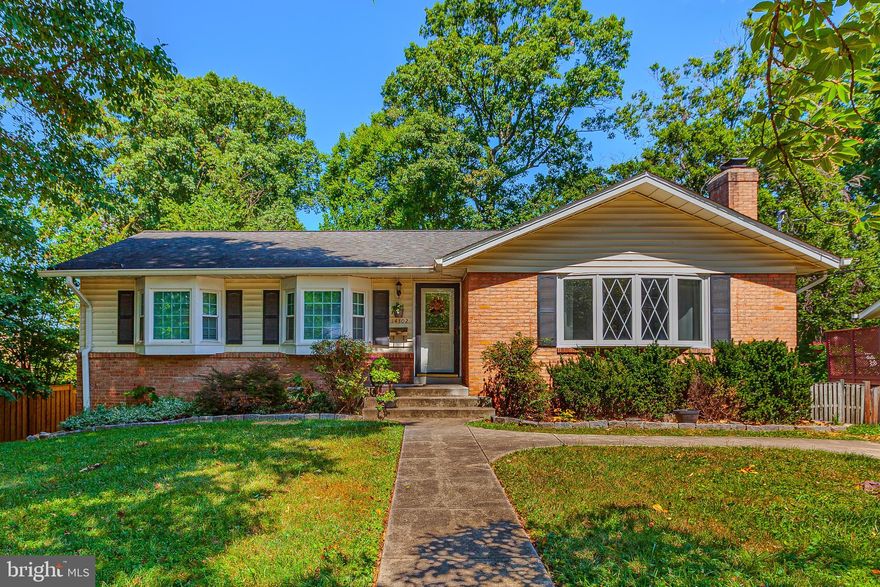 Open House Saturday July 20th (1-3pm) and Sunday July 21st (1-3pm) - Stunning new listing in sought after Bel Pre Woods! This beautiful rambler home sits on a private and pristine lot and offers a unique and attractive floor plan! A sun filled main level is highlighted by two large guest rooms, a hall bathroom, a spacious primary suite with en suite bathroom, an open concept, gourmet kitchen, a sizable dining area, and a lovely, sunken living room with fireplace and soaring ceilings! A finished, walk out lower level holds an additional bedroom, full bathroom, family room, craft room, a convenient office/den and plenty of additional storage space! A gorgeous, fully fenced, backyard includes a deck,  a patio, two large sheds, and plenty of space for gardening or summertime entertainment! This popular Rockville location is just minutes  from Red Line Metro, area schools, multiple shopping centers,  Rock Creek Park trails, and more! Come quickly!