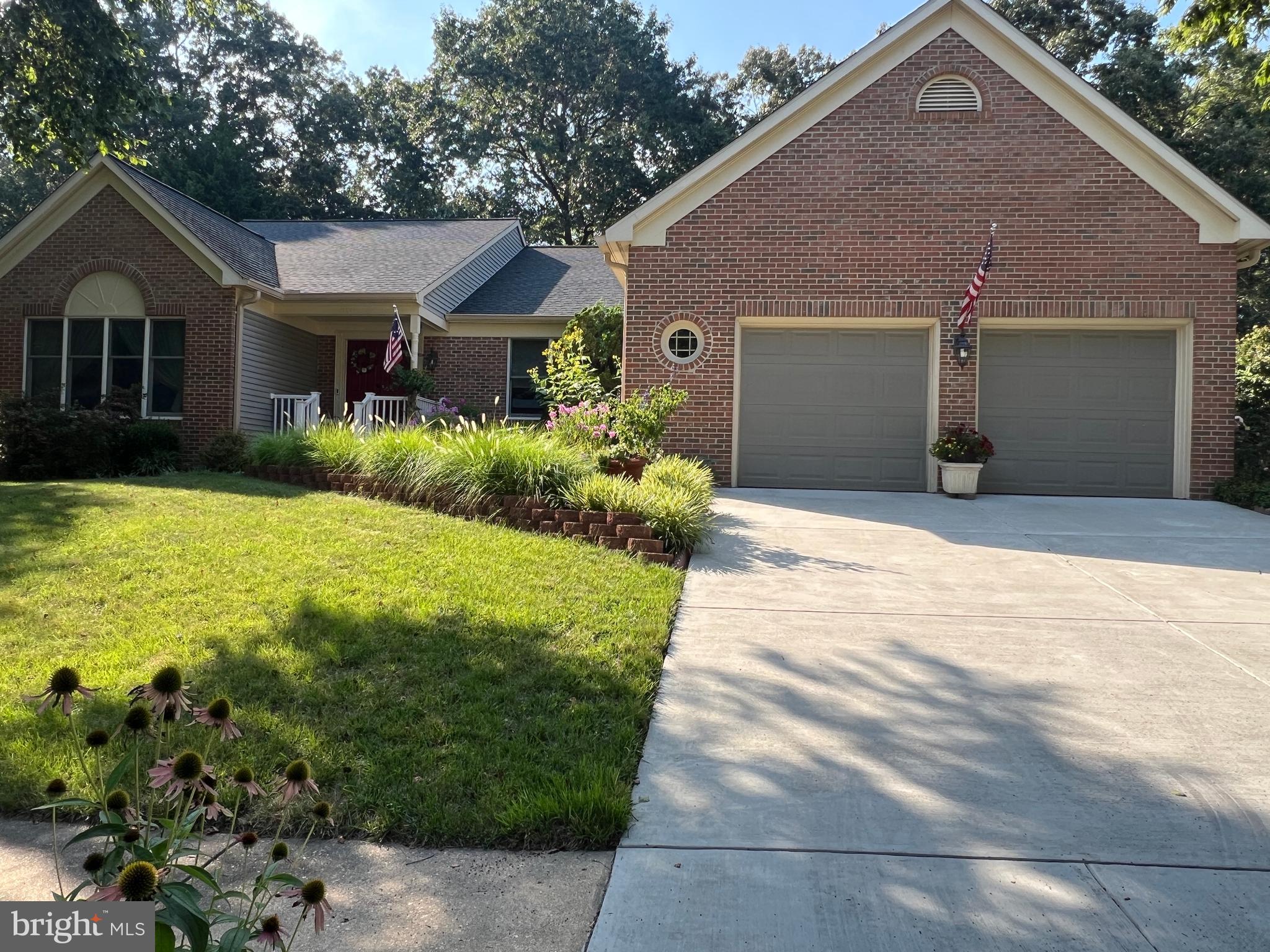 ✨ **Rare Find in Quarterfield Farms!** ✨
Welcome to this beautifully maintained **brick-front rancher with a full basement** in the sought-after community of *Quarterfield Farms*. Homes like this are hard to come by—offering true one-level living on the main floor, plus an expansive lower level that’s perfect for entertainment, extended family, or guests.
The main level boasts **3 spacious bedrooms and 2 full baths**, gleaming hardwood floors entering foyer, and an upgraded kitchen with soft-close cabinetry, granite counters, stainless steel appliances, and an island. The dining room is ideal for hosting dinners, while the living room with cathedral ceilings, fireplace, and custom mantel makes for cozy evenings. A full bath with dual entry (hall and bedroom/office) adds convenience.
Downstairs, the lower level is a showstopper—featuring **2 additional bedrooms, a full kitchen setup, and plenty of space** to finish to your liking for entertainment or multigenerational living.
Outside, the property offers a **deck, stone patio, koi pond, and nearly half an acre of landscaped grounds**, all backing to private woods and conservation area for unmatched privacy. The outdoor brick paver patio is perfect for entertaining, relaxing, or simply enjoying your own magical oasis.
💰 **Incentive:** Seller is offering **\$10,000 in closing help** with a full price offer—apply it toward closing costs or off the list price!
Location couldn’t be better with easy access to **DC, Baltimore, Ft. Meade, Annapolis, and BWI Airport**. Enjoy nearby dining, shopping, and the BRAND NEW Old Mill High School, plus convenient access to local trails.
This rare rancher with a basement in Quarterfield Farms won’t last—schedule your showing today!