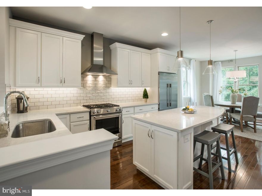 COME SEE OUR BEAUTIFUL NEW FURNISHED MODEL HOMES AT PAOLI WALK, Bentley Homes' newest luxury town home community along the Main Line! Paoli Walk town homes are designed with the same award-winning quality, style, and sophistication that is synonymous with the Bentley Homes' name. With 40+ years of custom building, you can be sure that Bentley Homes town homes promise high quality and smart design. Perfected for everyday living and entertaining, our homes boast stunning volume ceilings, a centrally located Chef's delight Kitchen, a spa-style Master Bath and much, much more! Paoli Walk is ideally located in the highly acclaimed Great Valley School District. This location offers quick access to major routes, close proximity to Paoli train station, Paoli Hospital, first-class shopping and superb dining at the exceptional shops and eateries of Lancaster Avenue. Within the community bounds of Paoli Walk, you'll discover amenities such as lush landscaping, a lovely walking path, and two charming pocket parks. The Espresso II End Model proudly offers bright sun-lit rooms featuring an Entry Level Foyer leading to a generous Chef's Kitchen with classic GE stainless appliances and your choice of granite or quartz counter tops!  You'll find a spacious Great Room with windowed rear wall, First Floor Study, and Celebration Ready Dining Room. The Upper Level features the Main Bedroom Suite with ample closets & a tiled Spa Bathroom, two additional Bedrooms, Hall Bath and conveniently located Laundry. To make your comfort complete, each Espresso II End Model includes a 2-Car Garage as well as a Deck or Patio, dependent upon the lot location. Come in soon for an opportunity to tour the stunning models and take your first step toward living in a Bentley Home!  See Sales Manager for Floor Plan, Included Features and Home Site Premiums. Photos shown contain optional features see sales manager for details. For GPS directions use 285 W. Central Avenue, Paoli PA. Open Saturday-Sunday 12-5PM and by appointment.