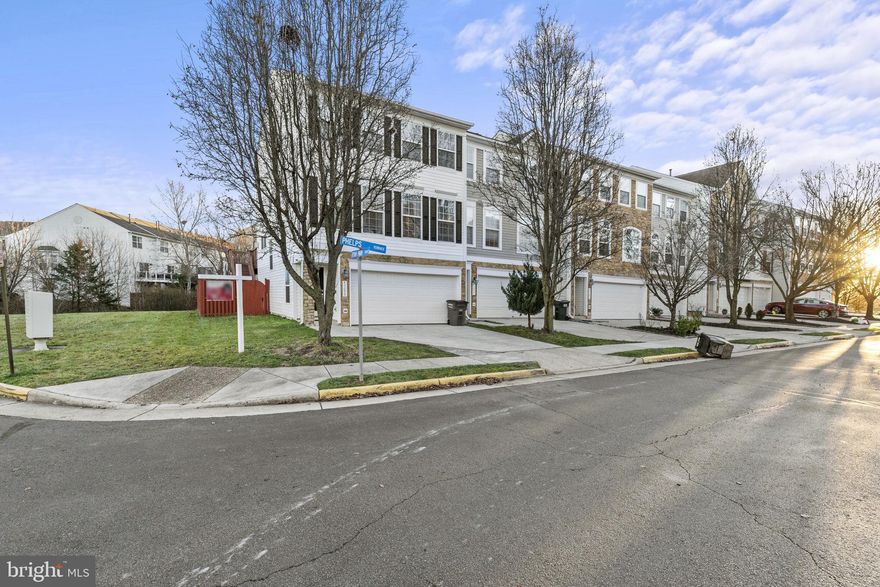 Great commuter location!!! Renovated light filled END UNIT 3 level townhome with over 2,600 sq feet of living space.  Large kitchen w/ island, breakfast area & stainless-steel appliances.  Finished walk out basement and huge fully fenced in backyard.  3 spacious bedrooms on upper level.  Bedroom level laundry.  2 car garage plus driveway.  Plenty of visitors parking on the side of the house.  Close to shopping center, schools, toll road and Ashburn's Silver Line metro station.