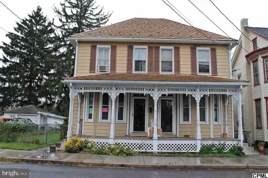 Investor Alert!! Short Sale Approved at $101,700. Two unit duplex walking distance to downtown Mount Holly. Great cash flow opportunity. 313 Chestnut has been recently updated including Pergo floors and an updated kitchen. Both units have off street parking. 313 Chestnut is currently rented for $950/month.  Owners unit occupied until 2.1.14.