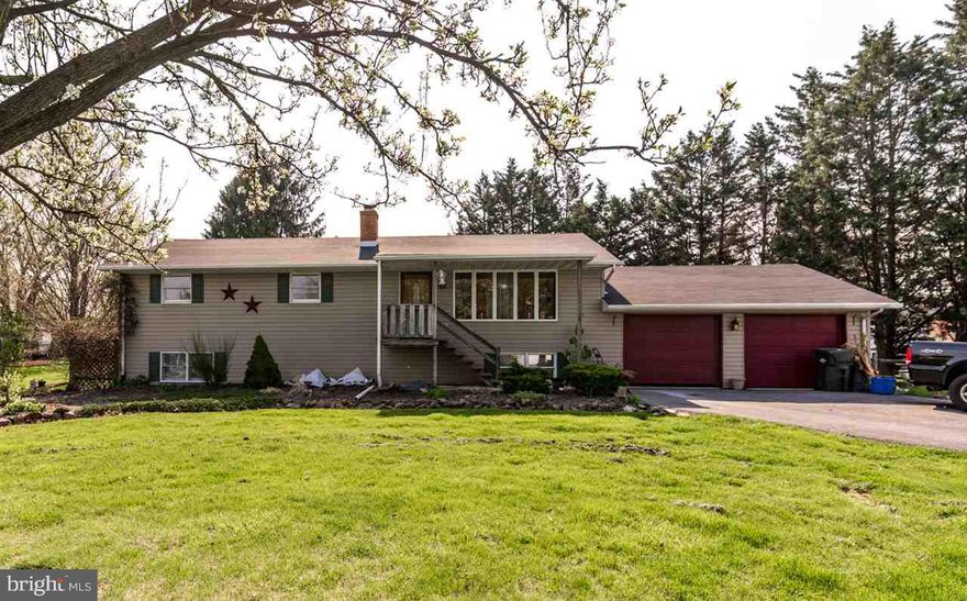 Great water view lot. This lovely raised rancher features a .46 ac. lot 3 bedrooms 1 1/2 baths spiral staircase to the large family room with a wet bar and a pellet stove to keep you warm on those winter nights. An over size 2 car garage, 48 x 14 deck  with ceiling fan. All appliances convey this one is a must see.