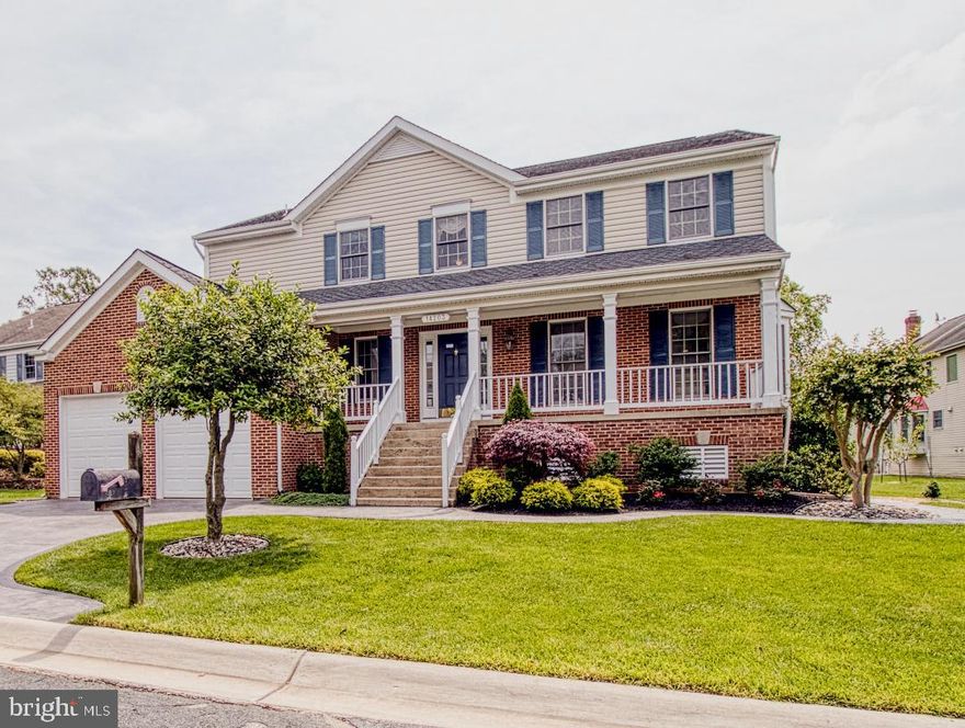 Stunning and spacious 3-level living Colonial home located in a great community in the Wootton HS cluster. This stunner boasts formal living room and dining room; family room; recreation room; four bedrooms; three full bathrooms and a powder room; a theater; an over-sized two-car garage.....The property  was renovated to perfection in 2016, including all bathrooms, whole kitchen with granite counter tops, cabinets and stainless steel appliances; huge desk with gazebo and pergola, beautiful backyard and vegetable garden; texture stamped concrete driveway....Garage door was replaced in 2018. Crown moldings, chair railings, ornate ceramic floors in kitchen and family room. Family room's sliding door opens out to huge deck overlooking fenced vegetable garden and backyard. Fully finished lower level includes a huge recreation room, a family theater, and a family salon with a full bath. Master bedroom with vaulted ceilings, walk-in closet. Hallway bath has double-vanity. Photos and  3-D Virtual Tour say it all. Won't last!