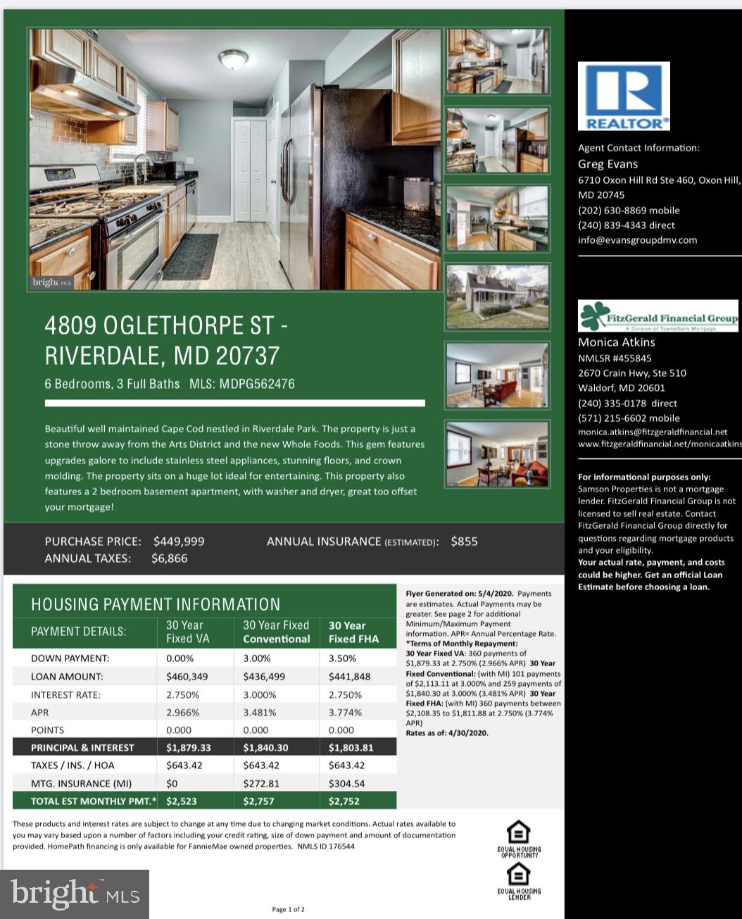 RIVERDALE PARK - Residential