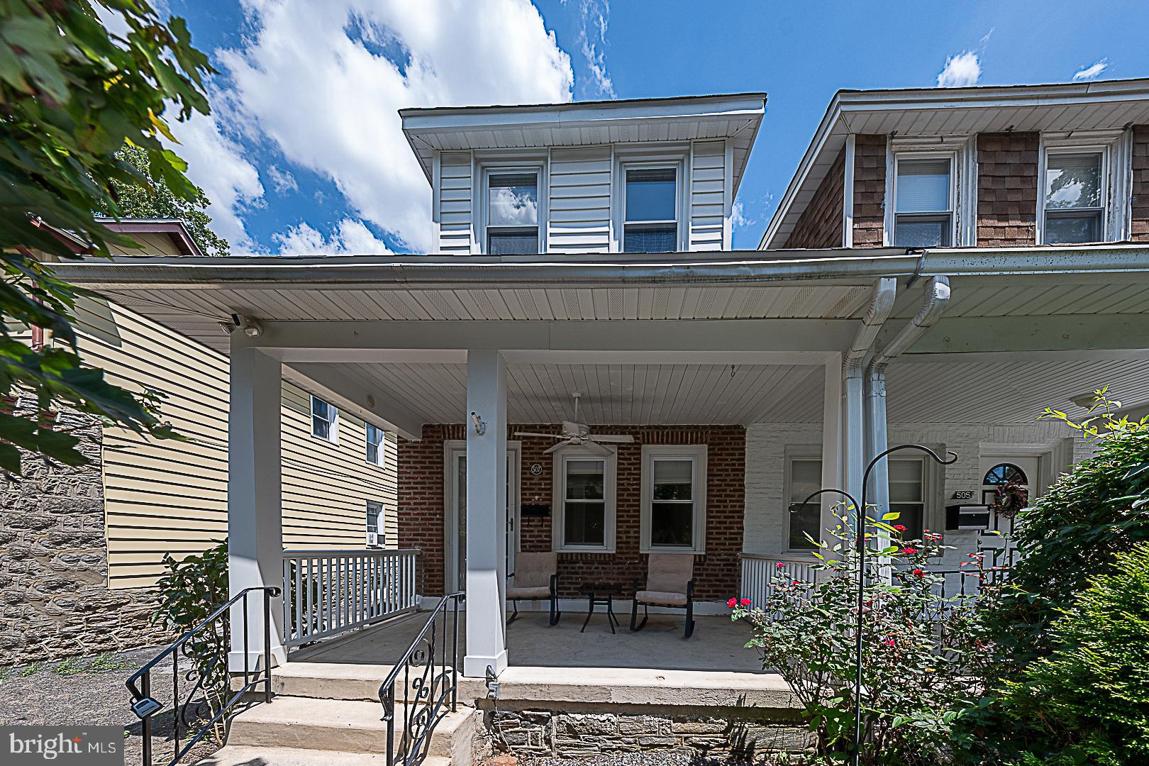 Discover the charm of Narberth living at 507 Homewood Avenue, nestled in an adorable cul-de-sac in the borough's heart. This delightful residence offers 1,596 square feet of living space, featuring three spacious bedrooms and an updated full bathroom. Revel in the modern comforts of this home, including air conditioning and a full basement, which provides ample space for storage or future projects.
The updated kitchen serves as the heart of the home, perfect for culinary adventures, while the warm glow of hardwood floors extends throughout the living spaces. Enjoy the convenience of a driveway and a one-car garage, ensuring ample parking and storage solutions.
This property offers a perfect blend of privacy and community feel. The location is unbeatable, with the vibrant downtown Narberth and Suburban Square just a stroll away. Enjoy the perks of urban living—whether you're dining out, shopping, or commuting, everything is within reach.
Experience the perfect blend of historic charm and modern amenities in this stunning home. Whether you're a first-time buyer or looking to embrace the Narberth lifestyle, 507 Homewood Avenue offers a unique opportunity to make this community your home.