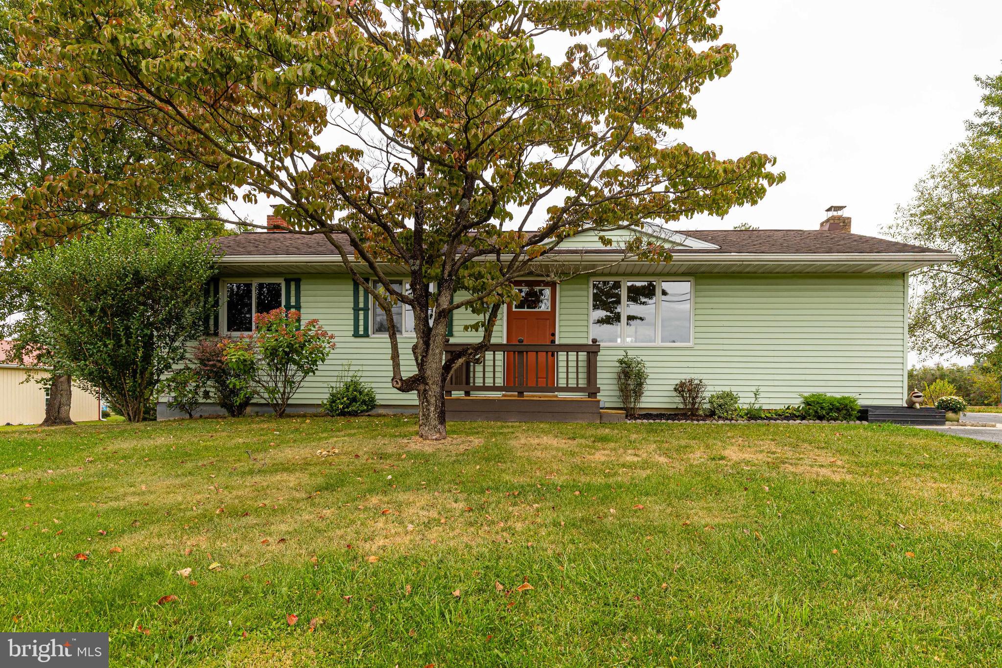 This well-kept 3-bedroom, 1-bathroom rancher is ready for new owners! Welcome to 10614 Burkett Rd, located on a beautiful .57-acre lot in desirable Greencastle location. Entering the back door, you will find an open kitchen, dining, and living area. Original hardwood floors expand across the living/dining area and across all 3 bedrooms. Headed down to the basement space you will find additional shelving for storage, utilities, and washer and dryer hook up. The desirable, expansive back yard and deck provide plenty of space for your children, guests, or a quiet place to relax. Don't miss the opportunity to make this property yours. Reach out for a private showing today!