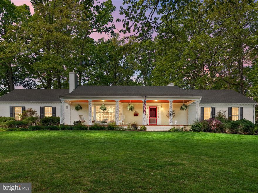 Nestled on a private and picturesque 2-acre estate, this classic brick rambler offers charm, space, and thoughtful improvements that make it truly one of a kind. The expansive front porch is a welcoming retreat, large enough to host a full row of rocking chairs—perfect for relaxing and soaking in the peaceful surroundings. Step out back to a beautifully designed patio complete with a wood-burning fireplace, ideal for cozy evenings under the stars.
Inside, enjoy a comfortable single-level layout complemented by two indoor wood-burning fireplaces and a fully finished, open-concept basement that’s perfect for entertaining or everyday living. The home has been meticulously maintained and thoughtfully updated with major system improvements, including a new roof (2023), new HVAC system (2025), and a high-efficiency boiler (2019). Over $7,000 in professional tree work (2024) ensures the entire property is well-kept and visually stunning year-round.
The true potential of this home lies in the massive 48-foot attic, which could be transformed into a full third level—imagine adding 3–4 additional bedrooms and 2 full baths to create a grand estate with room for everyone.
Whether you’re drawn to the peace and privacy of the land, the inviting interior spaces, or the future expansion possibilities, this remarkable property offers a rare blend of comfort, character, and opportunity.