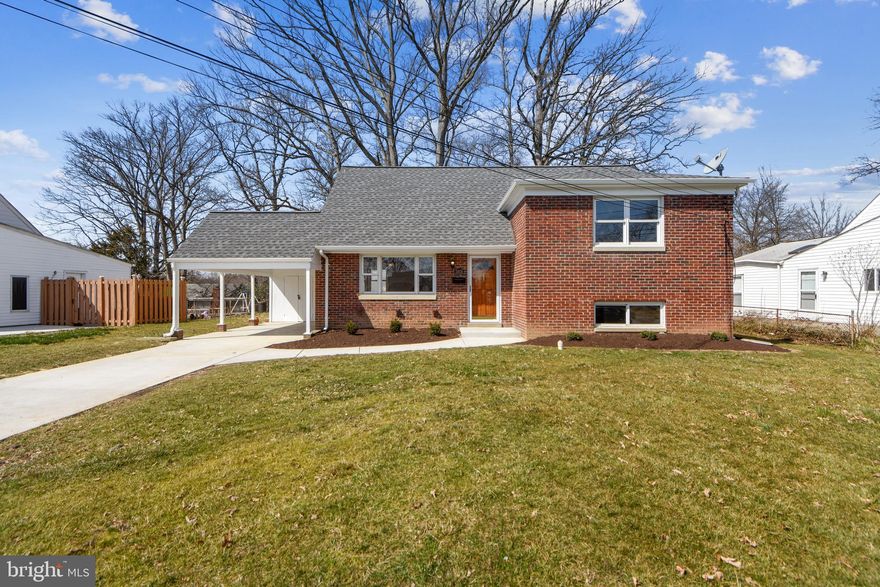 ***SELLER WILL REVIEW ALL OFFERS AT 8:00PM, SUNDAY MARCH 14*** Cute split-level , all-brick home in quiet Lynbrook neighborhood  of Springfield, just one traffic light to the capitol beltway. There is so much to love about this home! Brand new remodeled kitchen with custom cabinets and quartz counters. Brand new appliances, newly renovated half-bath, and brand new carpet downstairs. Freshly refinished hardwood floors on two levels.  Whole house just repainted--both walls, ceiling, and trim, and new hardware installed on interior doors.  This home is truly turn-key!   Outside there is a new driveway, new roof, and new gutters. The backyard is flat and shady with beautiful mature trees that were recently trimmed back. The location is great too--close to Springfield metro, VRE, Springfield Town Center, Fort Belvoir, Transportation Security Administration, National Geo-Spatial agency, and the new Amazon HQ2.