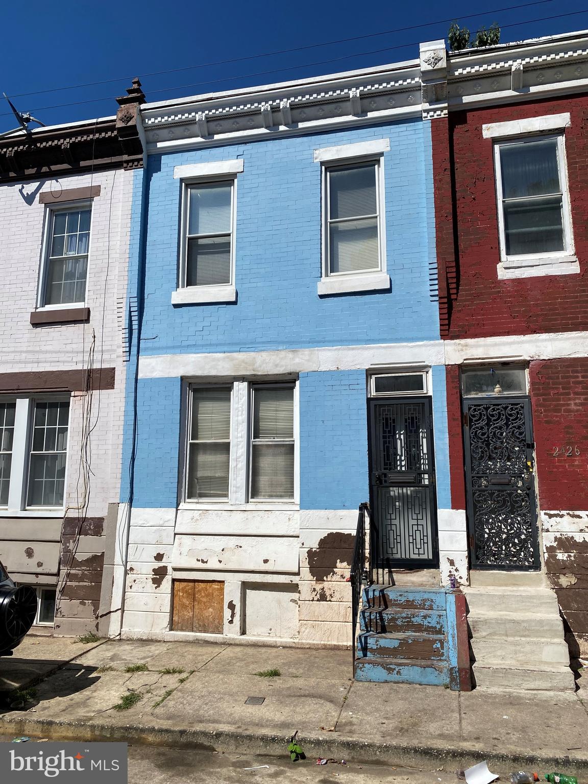North Philly fixer-upper at a fantastic price. Great bones on a quiet block waiting for the right investor to convert to a rental or flip. 3 beds, 1 bath, 1,000+ SF and super low taxes. Ready to be cleaned out and a great new addition to your portfolio. Close to Temple University, Broad St. business, numerous bus routes and the North Philly Amtrak Station. Also available as a package with 2442 N. Garnet St. Will not last, schedule your showing today!