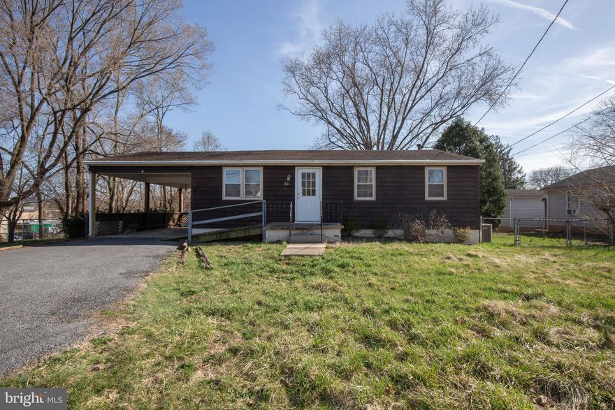 The generous well-lighted living room welcomes you to this cozy rancher, and opens into the eat-in kitchen with a large window to view the spacious partially fenced rear yard, and plenty of cabinet and counter space. The 3 bedrooms and full bath are off of the main living area. 

The unfinished walk-up basement is perfect for additional storage, and includes the washer and dryer hook-ups. 

For enhanced accessibility, there is a convenient wooden front door access ramp. Parking is not a hassle with the large private driveway, as well as a carport. 

201 Cranes Lane is located off of Mildred St, just minutes from local dining and shopping, Rt 9 and Rt 340. 

Pets are ok on a case-by-case basis.

Additional monthly costs include Renter's insurance (price based on plan selection) and Second Nature Air Filter Subscription program ($15.00/ month).


EHO