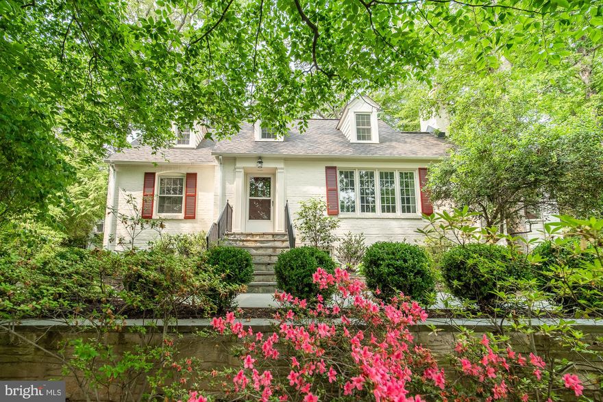 This move-in ready paradise is ready to be called your home! Nestled up high on a quiet street in the Bellevue Forest neighborhood of North Arlington, you'll love the mature trees and private back yard space this summer. The home offers multiple living spaces that are perfect for relaxing or entertaining guests with lots of big windows bringing in natural light and charming corners with built-ins and fireplaces. The expanded eat-in kitchen is full of character and features Stainless steel appliances with gas cooking, tons of cabinet storage and space to gather and opens up to the lovely stone terrace and garden. The upstairs bedrooms are spacious and offer hardwood floors throughout and updated bathrooms. Downstairs you can get creative with additional family room space, optional bedroom, and lots of additional storage. Renowned Architect Antoine Predock designed the addition above the garden which offers a great sunroom or office space.  The home offers new paint, new insulation, new upstairs windows in 2018, new master bathroom and basement bathroom, and added recessed lights. New roof in 2016. Sprinkler system in backyard. Ideally located close to everything Arlington & DC has to offer!