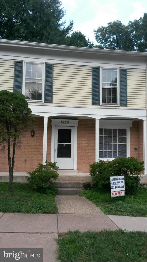 5422 LONG BOAT COURT FAIRFAX VA 22032