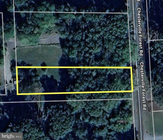 Wooded, 0.4+ acre buildable lot on Chesterville Forest Rd with sewer allocation already paid—a $11,800 value! Buyer just needs to install a grinder pump and connect. Survey and setbacks included in documents for easy due diligence. Conveniently located near Rt. 301 for quick access north to Middletown, DE, or south to the Bay Bridge.