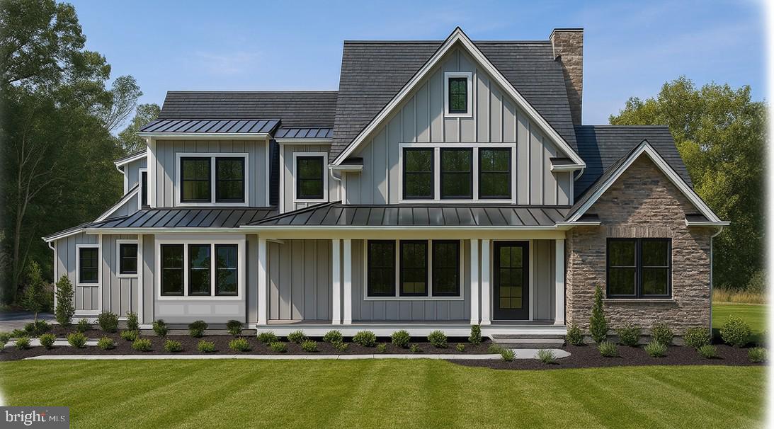 New Construction in Lower Gwynedd – Wissahickon School District
Exceptional new construction offering over 5,000 sq ft of living space on nearly 2 acres in the highly rated Wissahickon School District. This custom home features a first-floor primary suite with two walk-in closets, a gourmet kitchen with high-end finishes, butler’s pantry, mudroom, and first-floor laundry.
The second floor includes three bedrooms, two full baths (including a Jack and Jill), and a flex space that can serve as a home office or optional fifth bedroom. Additional highlights include a 3-car garage, covered front and rear porches, and quality craftsmanship throughout.
Still time to customize—call for details!