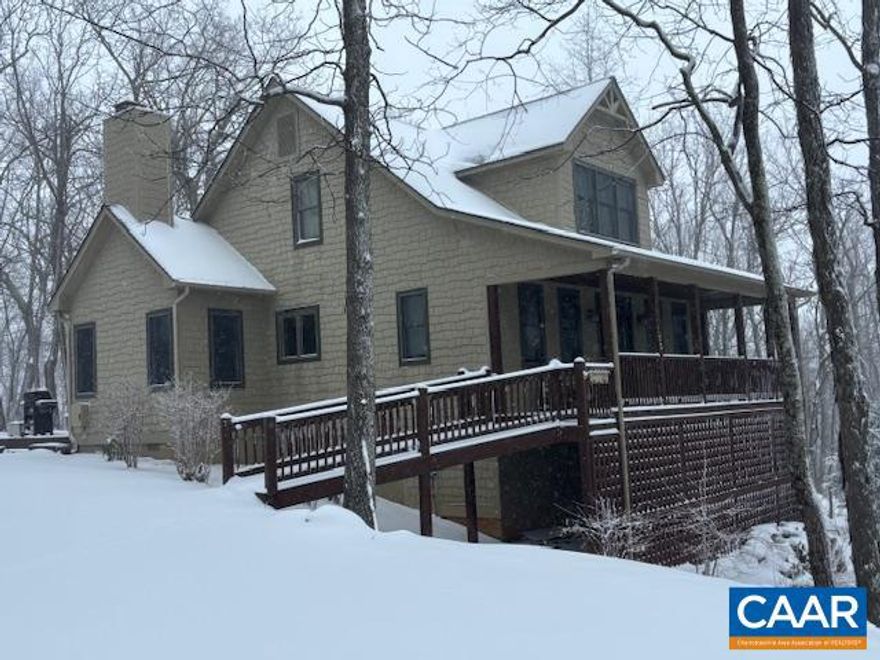 BRAND NEW ROOF INSTALLED JUNE 2025!!This mountain home is presently producing income and also serves as second home getaway for the owners. This craftsman style 3 bedroom home has a 4th room that can also be used as a bedroom. No steps to the front door, a main level primary bedroom and a wonderful kitchen highlight the main living area, along with a wood burning fireplace. Extras include a full size backup generator, an electric car recharging station, conditioned crawl space with lots of storage.,Granite Counter,Wood Cabinets,Fireplace in Living Room