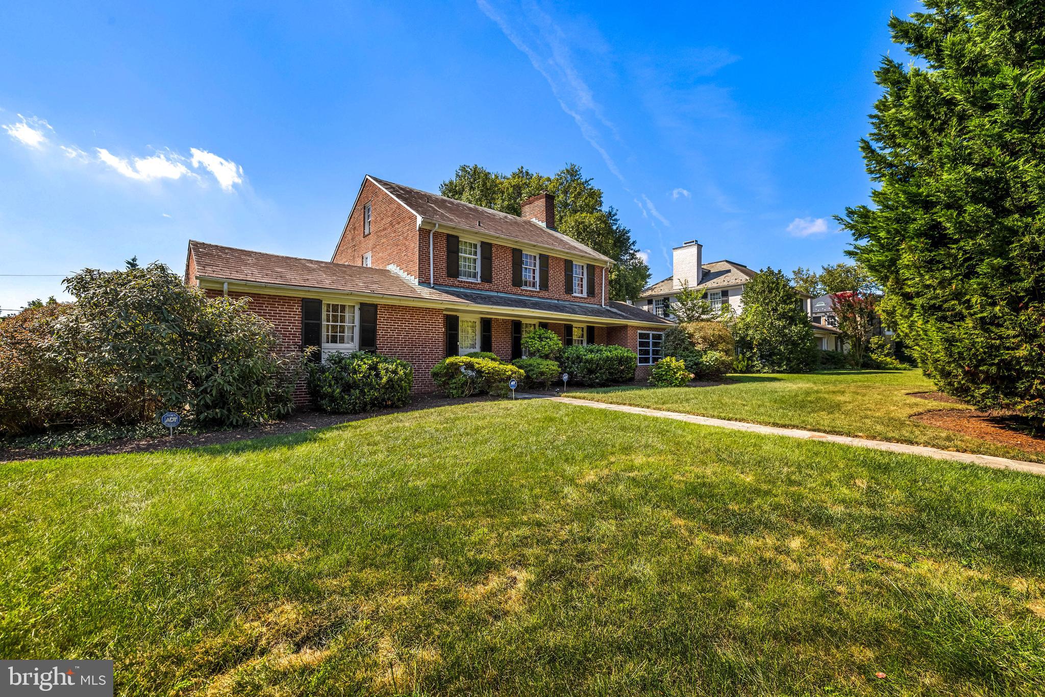 Discover timeless charm in the prestigious Homeland neighborhood, renowned for its historic character and tree-lined streets. This gracious home welcomes you with a tiled foyer that flows into a spacious living room and formal dining room, an ideal layout for entertaining. The kitchen boasts stainless steel appliances and room for a breakfast table. A versatile main level bedroom and full bath offer the perfect flexibility for guests or a home office. Unwind in the bright sunroom or step outside to your private flagstone patio for tranquil relaxation. The second floor features three generously sized bedrooms and two full baths. Practicality is ensured with a two car attached garage and a private driveway. Enjoy an unparalleled location steps from Loyola, Johns Hopkins, Towson, and Notre Dame Universities. Plus more attractions such as Belvedere Square Market, Lake Roland Park, and an array of shops and dining. Zoned for Roland Park Elementary School and just a quick skip away to Gilman and Friends schools. With easy access to downtown Baltimore and major commuter routes, this is a rare opportunity to own a home that perfectly blends classic elegance with modern convenience.