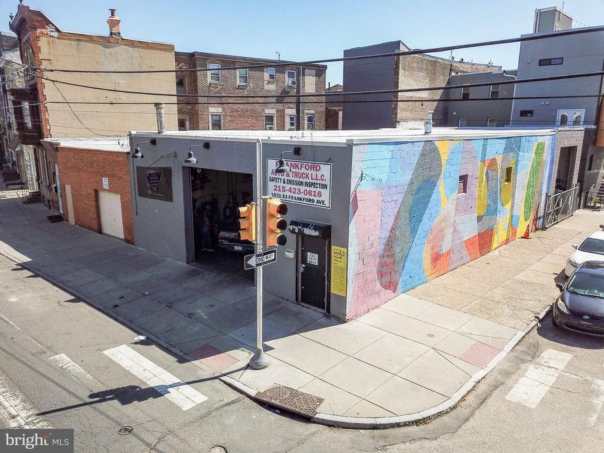 Attention INVESTORS, DEVELOPERS & ENTREPRENEURS!!! LOCATION, LOCATION,LOCATION!!! Rarely available CMX2 mixed use by right, property located in the heart of FISHTOWN on the corner of FRANKFORD AVE & BERKS ST. One of the most sought after residential areas in Philadelphia for real estate investments and business opportunities. Suited to Build retail / restaurant on the bottom level and residential apartments above with multiple curb cuts allowed for parking. Surrounded by some of Philadelphia s most popular and awarded winning Restaurants, bars, and coffee shops, minutes from Septa public transportation all within walking distance. This is a Win -Win scenario! Property is located in Qualified Opportunity Zone, Environmental report is available on Request. This property will not last long be next big thing in Fishtown!
