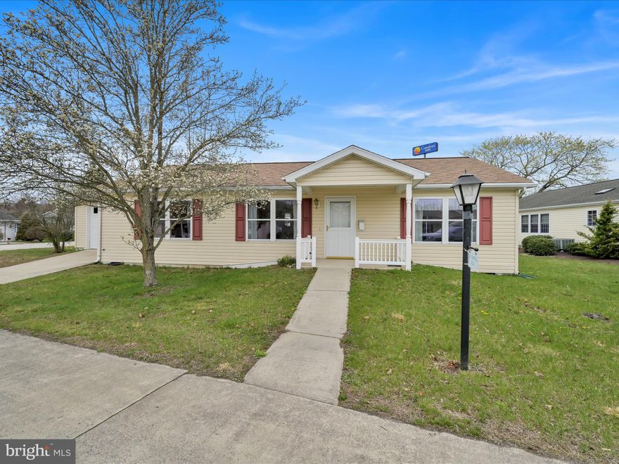 Welcome Home to Easy Living!!  Year round living or Summer "Snowbird" nest,  this desirable over 55 community offers a great opportunity for your next chapter!  Living in an over 55 community means more than just owning a lovely home - its about enjoying an active, social lifestyle!  Situated just 3/10 of a mile from Exit 100 (Pine Gove) on Interstate 81 makes commuting or traveling a breeze!  Designed with comfort, convenience & low-maintenance living in mind, this spacious 3 bedroom 2 bath home is a perfect fit for active adults looking to enjoy their days in a peaceful, friendly neighborhood enhanced by a clubhouse for community interaction & events.  A covered front porch offers a cozy spot to enjoy your afternoon tea or wave to your friendly neighbors. The open & inviting interior is both welcoming & functional.  Natural light creates a warm & inviting atmosphere throughout.  The kitchen with open dining area easily accommodates  gatherings of family or friends.   The laundry room includes a full size washer & dryer. The primary bedroom with ensuite bath is your personal haven.  Two additional bedrooms & a full bath are located on the opposite side of the home, offering privacy & comforts for guests.  A garage with auto opener adds parking convenience.  Whether you are downsizing, relocating, or simply looking for a simpler lifestyle without sacrificing comfort, this affordable ranch home checks all the boxes and allows you to age in place!   You've worked hard - now it's time to enjoy the fruits of your labor!!  Don't wait - schedule your private showing!