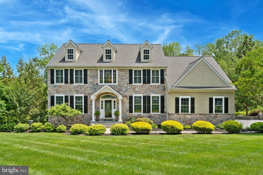 Welcome to 130 Andrien Road – A beautiful home in Garnet Valley with a great
story.
Nestled in the heart of the award-winning Garnet Valley School District, 130 Andrien
Road is more than just a home—it’s a story of care, craftsmanship, and continuous
enhancement. From the moment you arrive and drive down the driveway, you’ll sense
the pride of ownership and the attention to detail that has shaped this exceptional
property over the years.
Step inside and discover beautiful foyer with living room and office. The home office,
crafted in 2017, is a haven for productivity, complete with built-in shelving and filing
cabinets. Whether you work from home or simply need a quiet space to think, this room
delivers.
Continue your tour with an upgraded kitchen, where timeless elegance meets
modern convenience. Refaced and extended cabinetry, gleaming quartzite countertops,
stainless steel appliances, and a striking glass tile backsplash create a space that’s as
functional as it is beautiful. The kitchen flows seamlessly into the heart of the home,
where natural light and warm hardwood floors (installed in 2016 and 2019) invite you to
linger.
Upstairs, every bedroom tells its own story of organization and comfort, thanks
to custom Closets by Design installations in 2018. The primary suite is a true retreat,
featuring a custom built-in in the sitting area and a large walk-in storage closet—perfect
for seasonal wardrobes or hidden treasures.
Bathrooms have been thoughtfully renovated over time, with the primary bath
refreshed in both 2012 and 2023, hall baths updated in 2016, and a stylish new
powder room completed in 2024. Fresh paint throughout the home—from the foyer to
the basement—adds a crisp, modern feel.
The fully finished basement is a great escape, offering awet bar with granite
countertops and wine fridge, built-in shelving, a workout area, full bathroom, and ample
storage. It’s the perfect space for entertaining, relaxing, or hosting parties.
Outside, the story continues with a resort-style backyard. A heated pool with hot tub,
cozy corner, and expansive pool deck set the stage for unforgettable summer days. Two
covered patios, an outdoor bar with stone countertop, and a two-tiered deck with drybelow system make this an entertainer’s dream. The professionally landscaped yard,
enhanced with new lighting in 2024, is fully fenced with wrought iron and post-and-rail
fencing for privacy and charm.
Additional upgrades include:
• 22 KW whole-house generator (2020)
• Whole-house surge protector (2018)
• New roof (2015)
• New sliders (2016 & 2017) and windows throughout (2021)
• Extended and regraded driveway (2019)
• New garage doors (2015)
• Hardscaped walkways re-sanded (2025)
This is not just a house—it’s a home that has grown and evolved with care. 
  Easy commute to Philadelphia, Wilmington, Wegmans, Whole Foods and shopping. Every corner reflects thoughtful upgrades and a commitment to quality. Come experience the story of 130  Andrien Road for yourself.