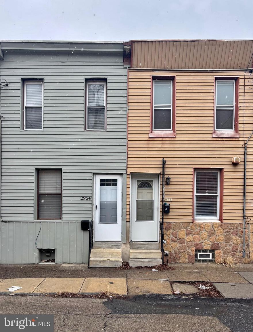 Discover this charming 2-bedroom, 1-bath home located at 2924 Salmon St, perfectly situated on the border of Port Richmond and Fishtown. Renowned for its tight-knit community and historic charm, this area offers easy access to some of the city’s best dining and entertainment options. Just steps away, you’ll find local favorites like Nemi Restaurant, Tacconelli’s, Tin Can Bar, Gaul & Co. Malt House, and a variety of coffee shops. Enjoy all the benefits of vibrant Fishtown living while relishing the quieter appeal of Port Richmond. Convenient public transportation makes commuting simple, and the nearby public parking lot ensures hassle-free parking, even on late nights.

Step inside into  a cozy atmosphere,  exposed brick wall 
 that perfectly blends Old Philadelphia character with modern living. The steel floating staircase adds a sleek, contemporary touch, complementing the home’s open layout, which is ideal for entertaining guests. The stylish kitchen boasts a mosaic tile backsplash and a modern open-shelf concept, along with a breakfast bar for casual dining. Downstairs, the partially finished basement provides a washer and dryer, additional storage, and even space for a small workspace. Step outside to the private backyard, a perfect spot to relax, garden, or enjoy your morning coffee. This home seamlessly combines comfort, style, and convenience in one of Philadelphia’s most desirable neighborhoods.

Port Richmond and Fishtown are known for their community vibe, vibrant food scenes, and proximity to Center City. Residents enjoy local parks, boutique shops, and popular destinations, making this an ideal location for those seeking convenience and culture.

At just $1450/month, this is a rare opportunity to live in a highly sought-after neighborhood at an unbeatable price. Schedule your showing today!