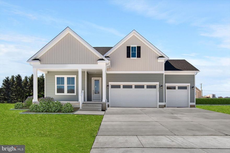 UNDECORATED FIELD MODEL ON TRANQUIL WOODED HOMESITE WITHIN 15 MINUTES TO THE BEACH
MOVE-IN READY! Stunning brand-new 4BR/3BA home on a spacious ½-acre homesite, with finished basement + 3 Car Garage - just 20 minutes from the DE beaches! The Latitude is a stunning layout featuring a showstopper gourmet kitchen equipped with an oversized quartz island, upgraded cabinetry, premium GE stainless steel appliances, and designer lighting—ideal for hosting gatherings or quiet evenings in. Enjoy the open-concept layout with luxury vinyl plank flooring throughout the common areas, flowing seamlessly into a spacious great room with a see-through fireplace that connects to an expanded screened porch—perfect for cozy fall nights and holiday entertaining. The finished basement adds even more flexible living space, while the three-car garage provides ample room for vehicles, storage, or hobbies. Set on a generous half-acre homesite, this home offers both privacy and convenience in a sought-after location. With upgraded finishes throughout and attention to every detail, this home is truly move-in ready—just in time to celebrate the season in your brand-new dream home.
**CLOSING COST INCENTIVES AVAILABLE WITH USE OF APPROVED LENDER AND TITLE! SEE SALES CONSULTANT FOR MORE DETAILS **