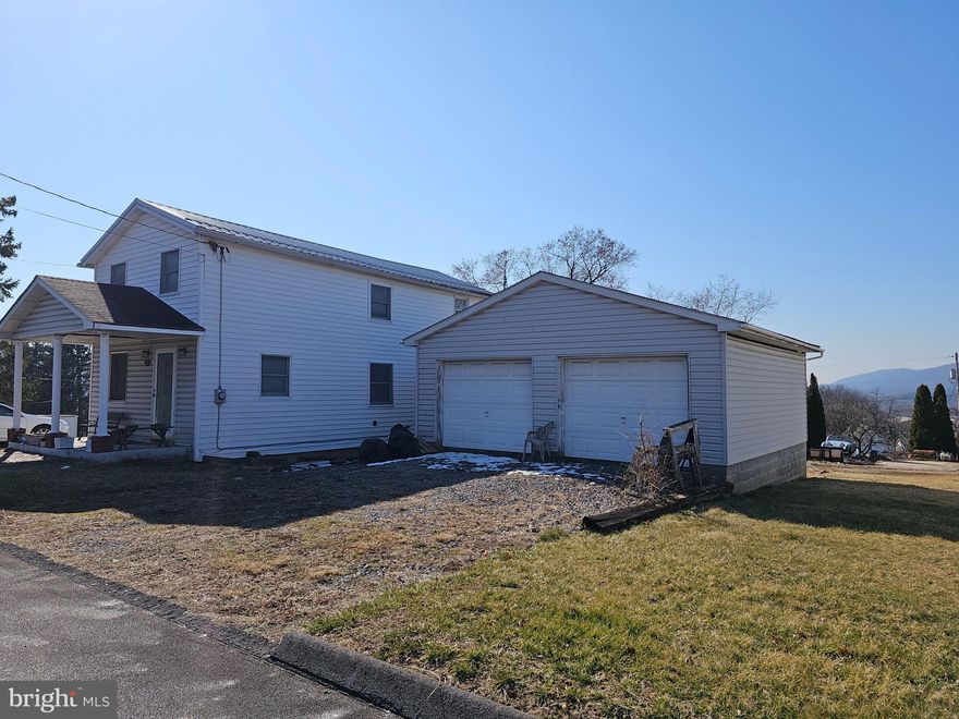 BEING SOLD STRICTLY AS IS. POA states foundation issues in terms of support beams, means of support,  shifting foundation.
Also ceiling damage in bedroom which may  indicate roof issues, presence of pigeons on property, and no working furnace.
Includes tax id  0104026357 (lots 65 and 66) for total of .18 acres