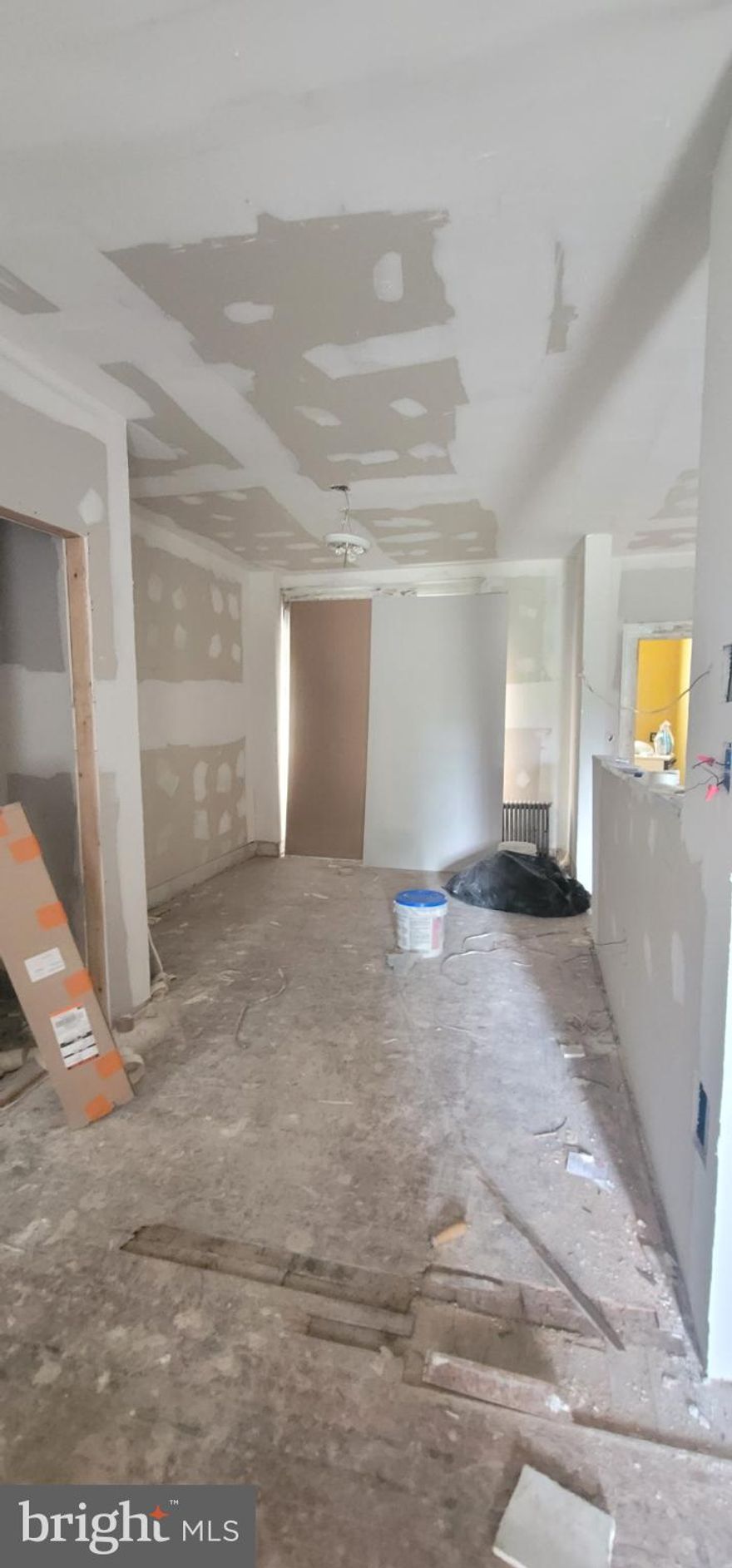 ***Investor Alert*** This 3-bedroom townhouse located in a tree-lined community in Forest Park is an excellent investment opportunity! Finish what's been started and add this to your rental portfolio or rehab and sell! The property features the classic Federal architectural style with durable brick construction for long-term value and minimal maintenance costs. The interior floorplan offers an open living/dining room area. There is a spacious backyard available for outdoor activities and entertaining. The full basement is waiting to be finished for additional living space or storage.  There is also a rough-in located in the basement to add an additional bathroom. The location in Forest Park is advantageous, as it is likely to attract a steady stream of renters seeking proximity to urban amenities. Bring your flashlight and your vision! Seller is motivated. Make an Offer.