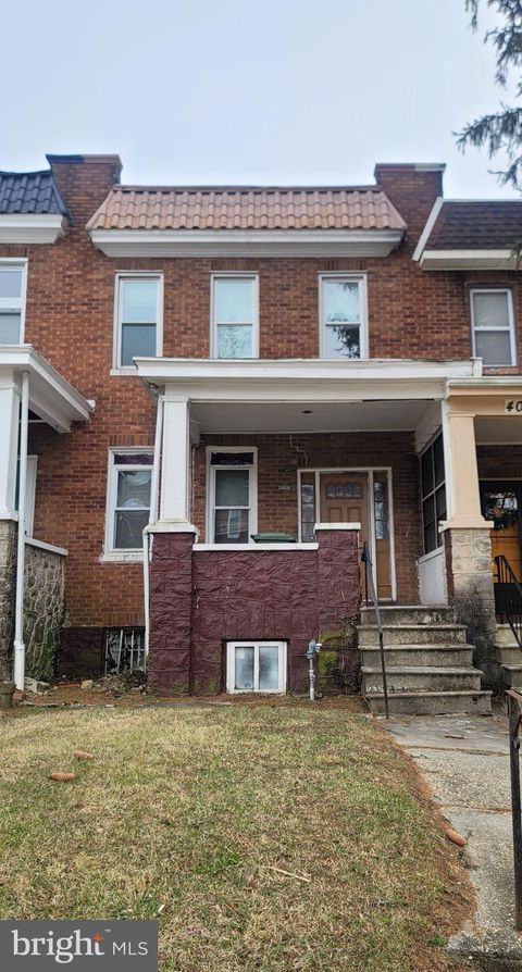 Townhouse For Sale - 4041 Fairfax Road<br/> BALTIMORE, MD 21216