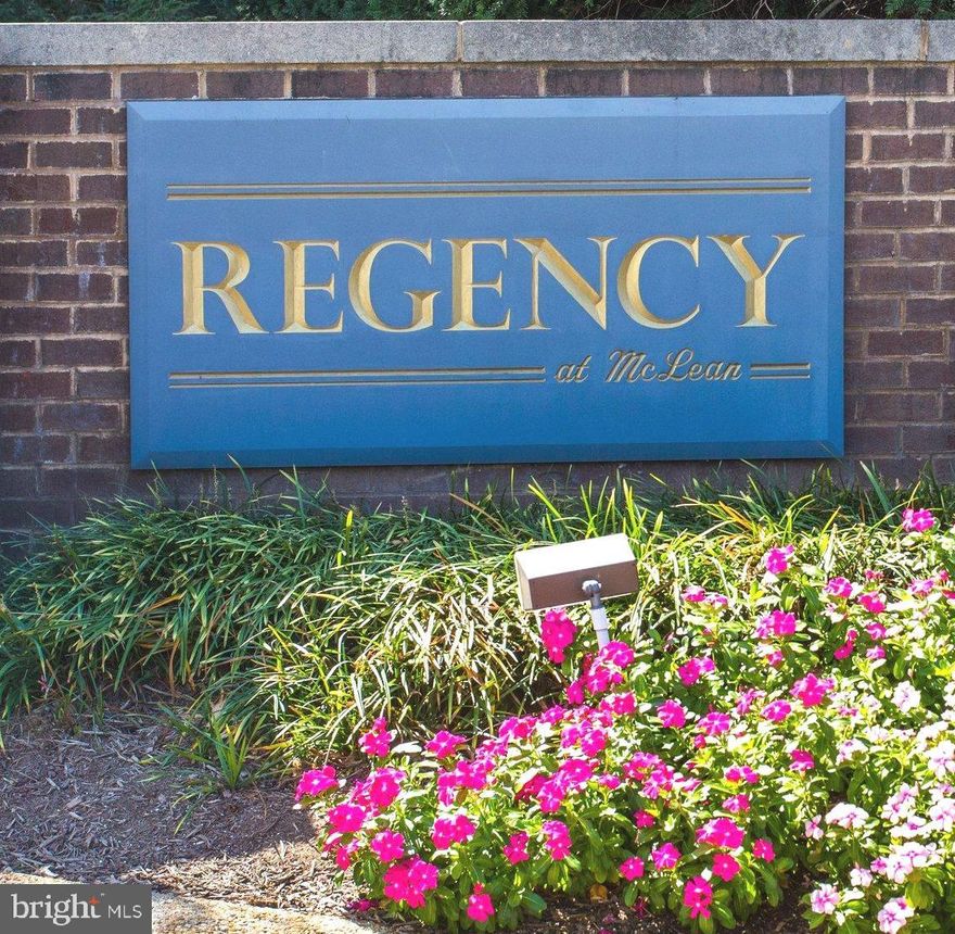 Open Saturday 11am-1pm! Don’t miss this exceptional opportunity to own a spacious and beautifully maintained 1,403 sq ft residence in The Regency at McLean. Thoughtfully designed for both comfort and functionality, this light-filled home features two generously sized bedrooms, two fully remodeled baths (2021), and a versatile office/flex space—ideal for today’s evolving lifestyle. The fully renovated kitchen (2018) is beautifully appointed including stainless steel appliances and silestone countertops . Ample closet space throughout, including a cedar-lined entry closet, provides exceptional storage and organization.

Hardwood floors (2018) extend throughout the main living areas, while expansive windows fill the home with natural light. The bright kitchen—complete with a window—offers both charm and practicality, seamlessly connecting to the open living and dining spaces. A private balcony provides the perfect setting for morning coffee or a quiet evening retreat.  Entrance garage is conveniently located on the lobby level with extra depth space and #713 is only steps away from the elevator once on the 7th floor.  A secure storage unit is accessible at level P3 in Storage Room #4.

Residents of The Regency enjoy a full-service lifestyle with 24-hour front desk and gated security, beautifully maintained grounds, a library, party room, and outdoor pool. Direct elevator access leads to OneLife Fitness McLean, offering unmatched convenience for health and wellness.

Ideally located just over a half mile from McLean Metro Station and moments from Tysons Corner Center, this residence offers seamless access to shopping, dining, and major commuter routes while maintaining a sense of privacy and ease.