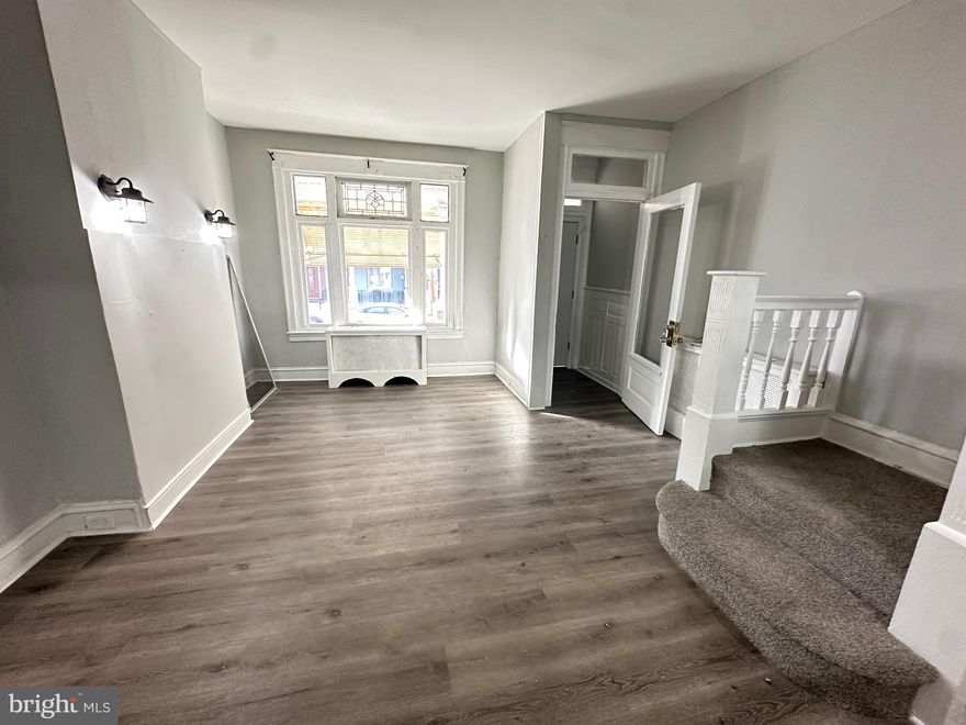 Welcome to this charming and nicely updated 3-bedroom, 1.5 bathroom home located in 19121! Conveniently located near everything Brewerytown has to offer.  Close to public transportation, park and Aldi. This is a must see,  Section 8 accepted