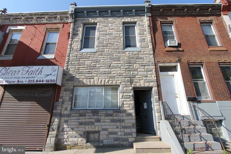 Updated one bedroom, one bathroom apartment in historic West Germantown! New vinyl flooring, fresh paint, and high ceilings give this space an open and inviting feel.   Great natural light!  Easy access to and from center city via Lincoln Drive. Walking distance to shops, restaurants, and public transit.