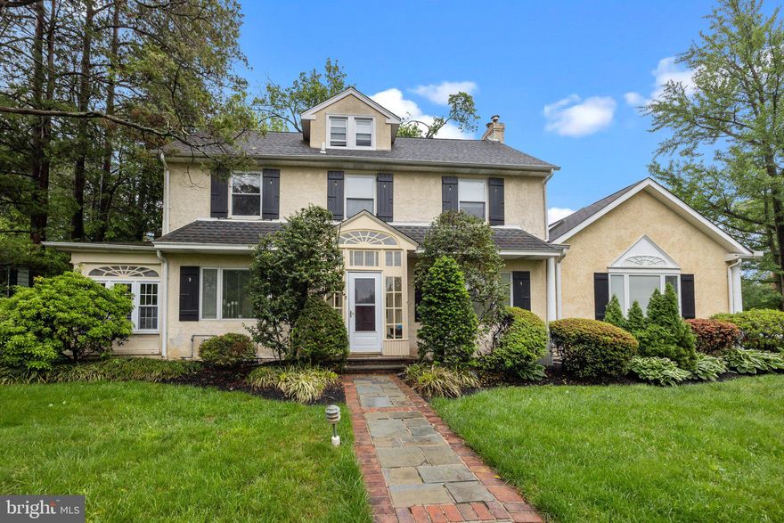 Welcome to 600 Runnymede Avenue, a charming Colonial-style home nestled in the heart of Jenkintown, PA. This inviting residence boasts a first floor primary suite with 5 additional spacious bedrooms and 3.1 well-appointed bathrooms, perfectly accommodating a modern lifestyle. Step inside to discover a spacious 3,334 square feet of living space, where classic design meets contemporary comforts. The home features a first-floor primary suite, complete with a cozy gas fireplace, offering a serene retreat at the end of the day. The modern kitchen is a chef's delight, equipped with granite countertops and sleek stainless steel appliances, ideal for both everyday meals and entertaining guests. A standout feature of this home is the expansive great room, highlighted by a gas fireplace and its cathedral ceilings and elegant cherry built-ins, providing a perfect space for relaxation and social gatherings. Additional amenities include a finished basement, offering versatile space for a home office, gym, or play area, and a two-car garage for convenient parking and storage.Situated on a generous 11,326 square foot lot, the property offers ample outdoor space to enjoy, whether it's for summer barbecues, gardening, or simply soaking up the sun. This home combines the timeless appeal of Colonial architecture with modern amenities, making it a perfect sanctuary for those seeking comfort and style in the vibrant Jenkintown community.For more information, feel free to reach out and explore the possibilities of making this your new home!