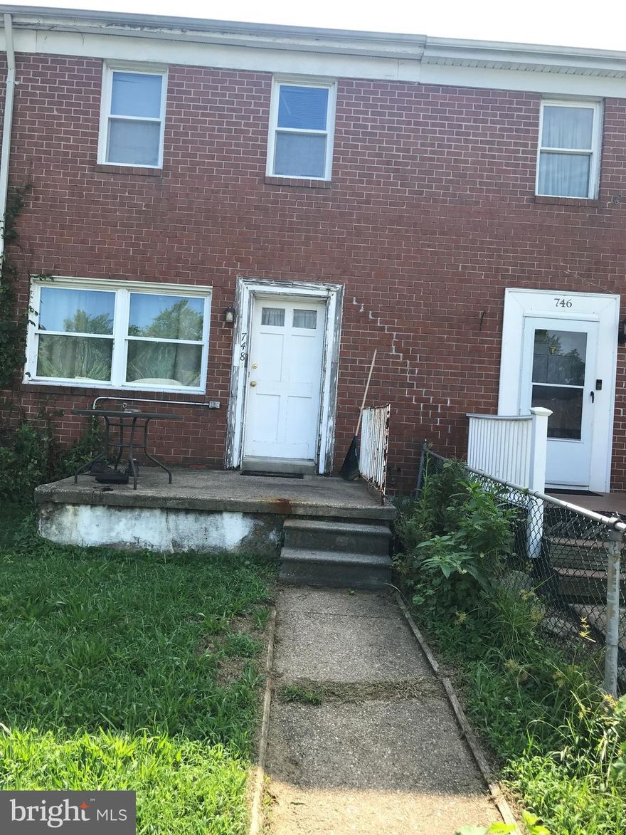 Available Immediately 3 Bedroom 2 Bath inside of group home. Great investment opportunity in well-established neighborhood. This property is being sold as-is. FHA 203K is the recommended Financing.