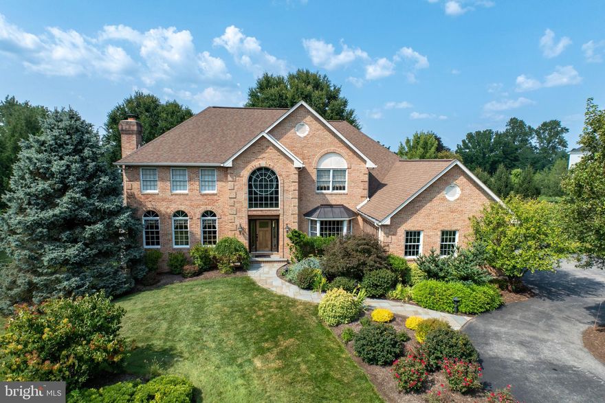 Remarkably landscaped 2-acre property with desirable Pool/Spa for summertime fun,  Fieldstone Grotto area with Water Feature cascading over natural stone to enjoy a cocktail  or book and  year-round enjoyment on the Covered Porch with mahoghany deck(20' x 21') overlooking the rear grounds. After 27 years of living the dream on this heavenly oasis the owners are downsizing and turning the keys over to the next lucky homeowner.  This intimate enclave   Fieldstone Farm   has only 14 homes to provide privacy but a sense of community. Enter the dramatic 2-story foyer which is flanked  on either side by the traditional Living Room with Gas Fireplace and the entertainment size Dining Room to serve the holiday feasts. The first floor is bathed in natural light with 9' ceilings, curved archways & custom millwork. The heart of the home is the Gourmet Kitchen with a large island to gather around with high level granite, gas stove, High End Commercial size Sub Zero refrigerator and new Kohler Farmhouse sink. The open floor plan leads into the soaring two-story great room with floor-to-ceiling Brick Fireplace, seamlessly flowing into the Study/Office, formal powder room and into the Custom designed Sunroom addition overlooking the Pool and private grounds, which has radiant heat and a Mini-Split A/C for comfort.  Off the kitchen is the large Mudroom/Laundry with informal Powder Room. The large second floor landing overlooks both the foyer and dramatic Family Room.  The grand Master Suite is complimented by a NEW luxurious bathroom with custom tiled shower, a free-standing soaking tub, double bowl vanity and skylight. The 2nd bedroom has a private/princess bathroom, there are 2 more bedrooms and a hall bathroom to complete the upper living area. The lower walkout level has a full bathroom for a pool changing room and use your vision to fully finish & complete the rest. The location in the heart of West Pikeland/Chester Springs provides a feeling of rural serentiy yet close to all the amenities you've been accustomed to benefit your daily lives. The highly regarded Downingtown Schools, with the nationally acclaimed STEM Academy, provides a quality education for those desiring that extra bonus. Tour this rare Gem to be overcome with joy that you found your next home! Seller requests Late October closing.