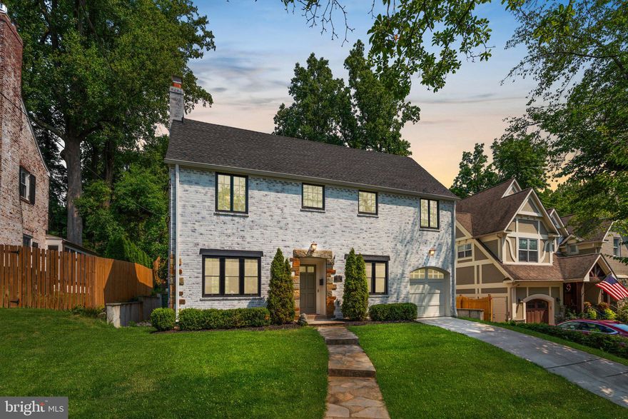 This one is a perfect 10!  With just under 5,000 square feet of finished space, 5 bedrooms and 4.5 baths, this home has been expanded and completely renovated from top to bottom. The thoughtful floor plan includes a beautifully appointed living room with wood burning fireplace and formal dining room with a conveniently located butler's pantry.  Entertaining has never been easier with the chef’s kitchen featuring high-end stainless-steel appliances, timeless white shaker cabinets, oversized Quartz island with breakfast bar and gold accents.  Upstairs you will find the owner’s suite with a tray ceiling, huge walk-in closets and an elegant en-suite bathroom drenched in Carrara marble. Three additional bedrooms are on the upper level with 2 full bathrooms and a conveniently located laundry room.  The 3rd level offers additional space for an office, bedroom, or bonus room and the sprawling lower level provides an additional bedroom with a shared bath, an exercise room, game room and family room with built-in bar.  At just under 10,000 square feet, the backyard is perfectly flat, landscaped for privacy, and fully fenced.  This home has been impeccably maintained and will be maintenance free for years to come.  Don't miss your chance to be part of the highly sought after Chevy Chase neighborhood located conveniently near DC, Bethesda, and all major commuting routes.