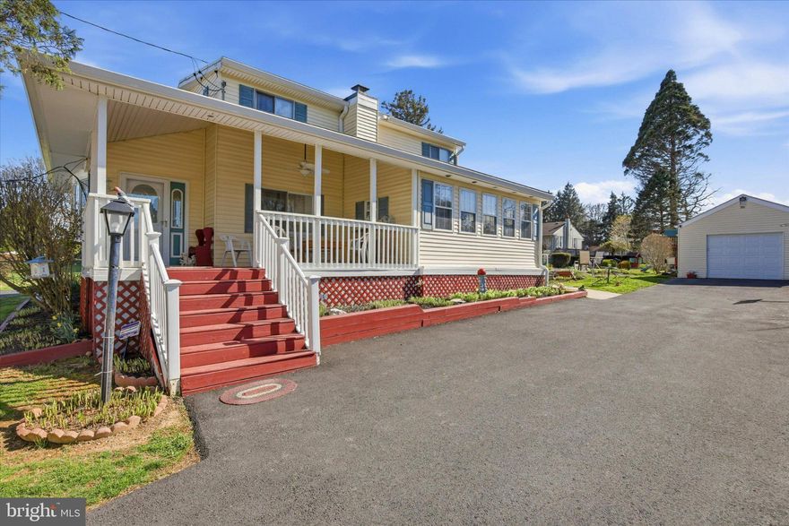 Welcome to this charming  4-bedroom home in the heart of Feasterville-Trevose, offering space, flexibility, and incredible outdoor living!

Step onto the inviting covered front porch—the perfect spot for morning coffee or winding down in the evening—and into a spacious living room filled with natural light. The home features a functional layout with generously sized rooms and a bright eat-in kitchen complete with ample cabinetry, counter space, and a breakfast bar for everyday living and entertaining.

Just off the kitchen, you’ll find a sun-filled dining area surrounded by windows, creating a warm and welcoming space for meals and gatherings. A bonus enclosed sunroom adds even more living space—ideal for relaxing, entertaining, or enjoying views of the backyard year-round.

The finished basement offers additional living and recreational space, complete with a bar area, half bath, and plenty of room for a game room, home office, or entertaining setup.

Outside is where this home truly shines—featuring a private backyard with an in-ground pool, patio space, and room to host all your summer gatherings. A long driveway provides ample parking and leads to a detached garage for added storage and convenience.