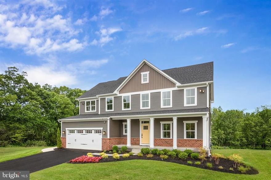 The SAINT LAWRENCE in the brand new community of Caple Ridge with 1+ acre homesites and easy access to routes 140 & 32, and I-795 making Westminster, Owings Mills, and Downtown Baltimore all just a short drive away. 4BR/3.5BA. The upper level includes the Primary Bedroom with a huge walk-in closet and spa-like bath, 3 additional Bedrooms - Bedroom #2 with its own private bath and Bedroom #3  with walk-in closet, a hall bath, Loft and the key to an organized home, an upstairs Laundry Rm. The main level is designed for spacious living and easy gathering: Foyer; Library; Family Rm; Kitchen with huge island, quartz countertops, wall backsplash, walk-in pantry, Dining area, and GE SS Appliance Pkg; Study; Powder Rm and the Family Entry (mud rm) leading to the Garage. The lower level is walkout and has a finished Recreation Rm, 3-piece rough-in and large storage room. The Saint Lawrence is the home designed to bend over backwards for you! Photos are representative only.