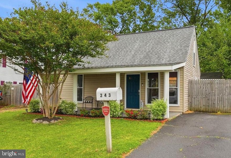 Awesome, updated home in the heart of Manassas, on a quiet street but close to everything. These houses may all look cookie cutter from the outside but trust me, this one is anything but. So much new it's almost easier to list what's not, but here are the details anyway:  **Roof 2020 w 50 year shingles, warranty is transferable to new owner as a 20 year term. All doors and double-hang/double-paned windows 2023 have a lifetime transferable warranty. HWH, HVAC (inside & out) and bath updates 2022. *Gas* range and washer/dryer 2023. Dishwasher and LVP flooring 2024. Front siding 2025. Stone counters 2026. Six-foot privacy fence replaced in 2019. Garage roof 2018 ** A full home inspection by licensed inspector,  performed at owner's request just prior to listing, yielded no major issues, and the seller remediated just about every minor issue that was flagged. ** This awesome home has so many features to love: a covered cement-floored front porch to watch the world go by (not many of these models have that). ** Main level living - primary bedroom, bathroom, laundry, kitchen, living room, backyard access are all on the entry level...don't use the stairs unless you want to ** Great loft area can be used as office, sitting area or playroom space, or just put up studs and drywall on the open stair rail and make it a third bedroom! The icing on the cake is a large two car garage with overhead storage, which sits at the back of the property and is accessed via a second driveway from the street to the garage doors, with parking for twelve or so on the way there..but there is still PLENTY of level, grassy backyard for playing, gardens or whatever. ** NO HOA!!!! ** Once you are done seeing the property, drive or walk the few steps to the end of the street, where you will find the cutest little neighborhood shopping center with a salon, cleaners, tienda, restaurant and more (all your errands in one walkable place), plus a police station (can someone say "safe") and a 7-11. Date night or drinks with friends is only a few steps away; no designated driver needed! *** If you are looking for a turn-key, well-maintained, updated starter home at a great price look no further... this one is ready and waiting for you! ** Assumable VA loan w/ 2.7% interest rate; details about equity payment in agent notes.