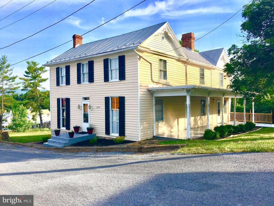 Fully Renovated 1896 Victorian Home, that's 2 Miles to I-81! New Features: Furnace, Central A/C, Water Heater, 200 AMP Electric, Plumbing, Kitchen (w/ Granite Counters, SS Appliances, & New Cabinets), Living Room w/ Wood Fireplace, Main Level Bedroom, Master Bedroom Suite with Attached Bathroom & Sitting Room (Office, etc.), and Upper Level Covered Balcony/Porch. View Virtual Tour!