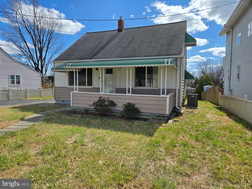 THIS IS THE ONE YOU'VE BEEN WAITING FOR! Adorable 4-bedroom, 2-bath Cape Cod is available in Dundalk for the buyer who's looking for a great value now and an opportunity to build equity over time. It's move-in ready as it is, or you can make updates as desired to meet your needs. There are beautiful hardwood floors, a practically new HVAC system and a basement water-proofing system too. A sump pump is already in place for the buyer who wants to add even more living space to this 1356 sq ft home. You'll find a gigantic enclosed porch on the back of the house for sitting out year-round. There's even a laundry shute to the lower-level washer/dryer! You'll love the large yard, wide paved driveway and it's on a quiet street too! Property is being sold strictly AS-IS.  NOTE: The shed and the 2 chair lifts do not convey. WELCOME HOME!!