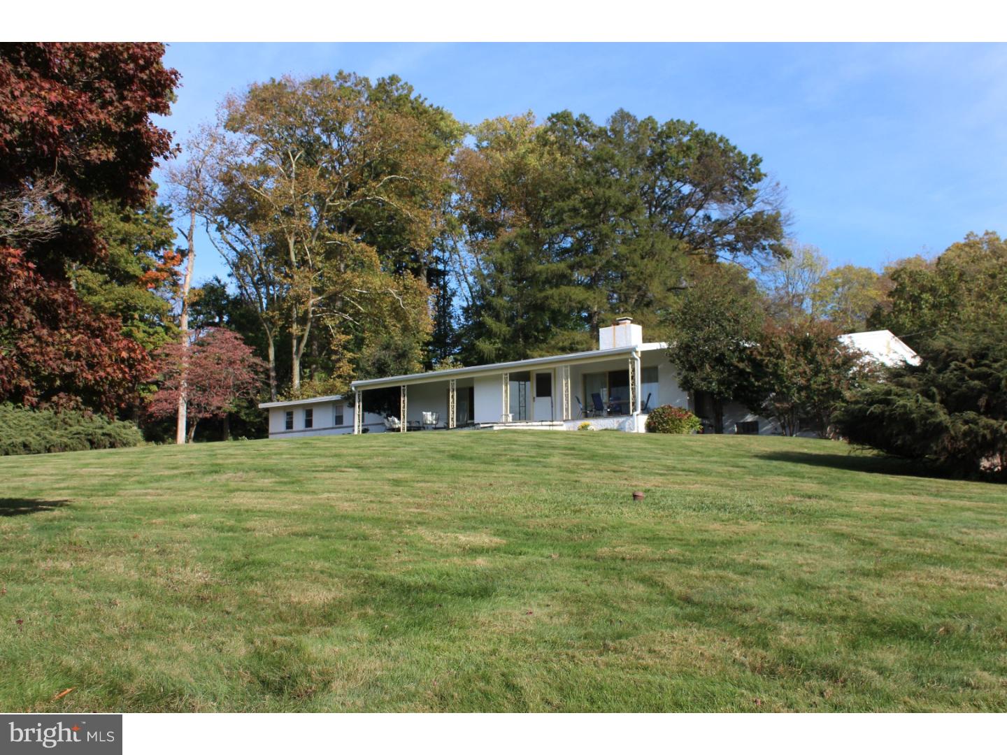 This expansive, 3,235 s.f. 5 BD, 4.5 BA mid-century modern ranch home was built in 1956 on land which originally belonged to the Clothier family. Large Great Room with fireplace & loads of built-ins. Master BD w/Fireplace, Dressing Room, 4 closets, & private BA. Flexible floor plan (5th BD w/en suite BA is located off the Laundry Room & would be ideal for au pair, in-laws, or staff.) Absolutely stunning 4.6 acre property is located at the end of a private lane in Lower Merion Twp. Front & rear flagstone patios offer fabulous views of the open, grassy, mostly level property which is bordered by mature trees, & hedges for privacy. Beautiful sweeping vistas of nature abound. Ideal for renovation, new construction, or perhaps potential subdivision? The property is currently occupied, and could be updated, torn down, or even rented while construction plans are being developed. A RARE opportunity for a residential property, with public water & sewer, in a highly sought-after, prestigious school district. Secluded location, yet convenient to the Schuylkill Expressway, Blue Rte. and Center City. Showings by appt. only. (Please do NOT enter property without confirmed appt.)