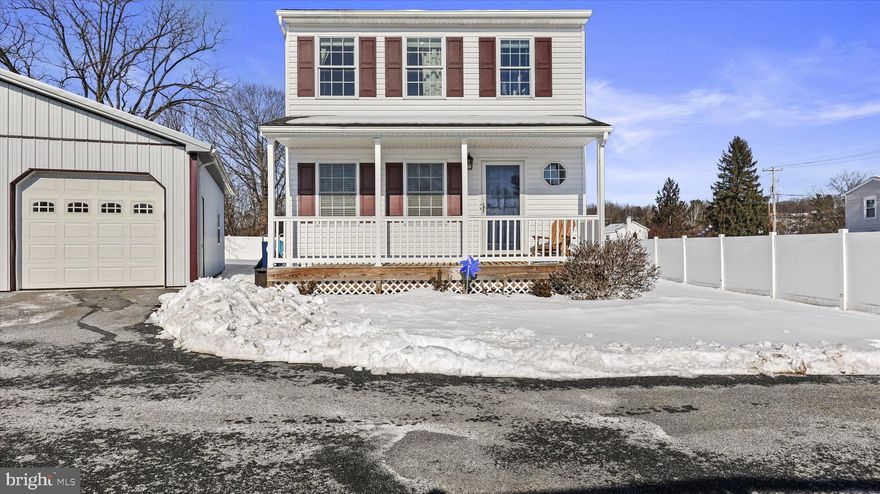 This beautifully maintained 3-bedroom home, built in 2016, offers the perfect setting for family living and effortless entertaining. Hardwood floors flow throughout the first floor, leading into a bright eat-in kitchen featuring rich cabinetry, and stainless steel appliances, ideal for hosting holidays, weeknight dinners, and everything in between. The finished basement provides flexible space for movie nights, playroom, or guests.
Outside, the oversized yard and spacious deck create a wonderful space for summer barbecues and outdoor gatherings. A 2-car detached garage offers ample room for vehicles, storage, and hobbies. With modern construction, stylish finishes, and welcoming living spaces, this home is ready to be enjoyed from the moment you move in.