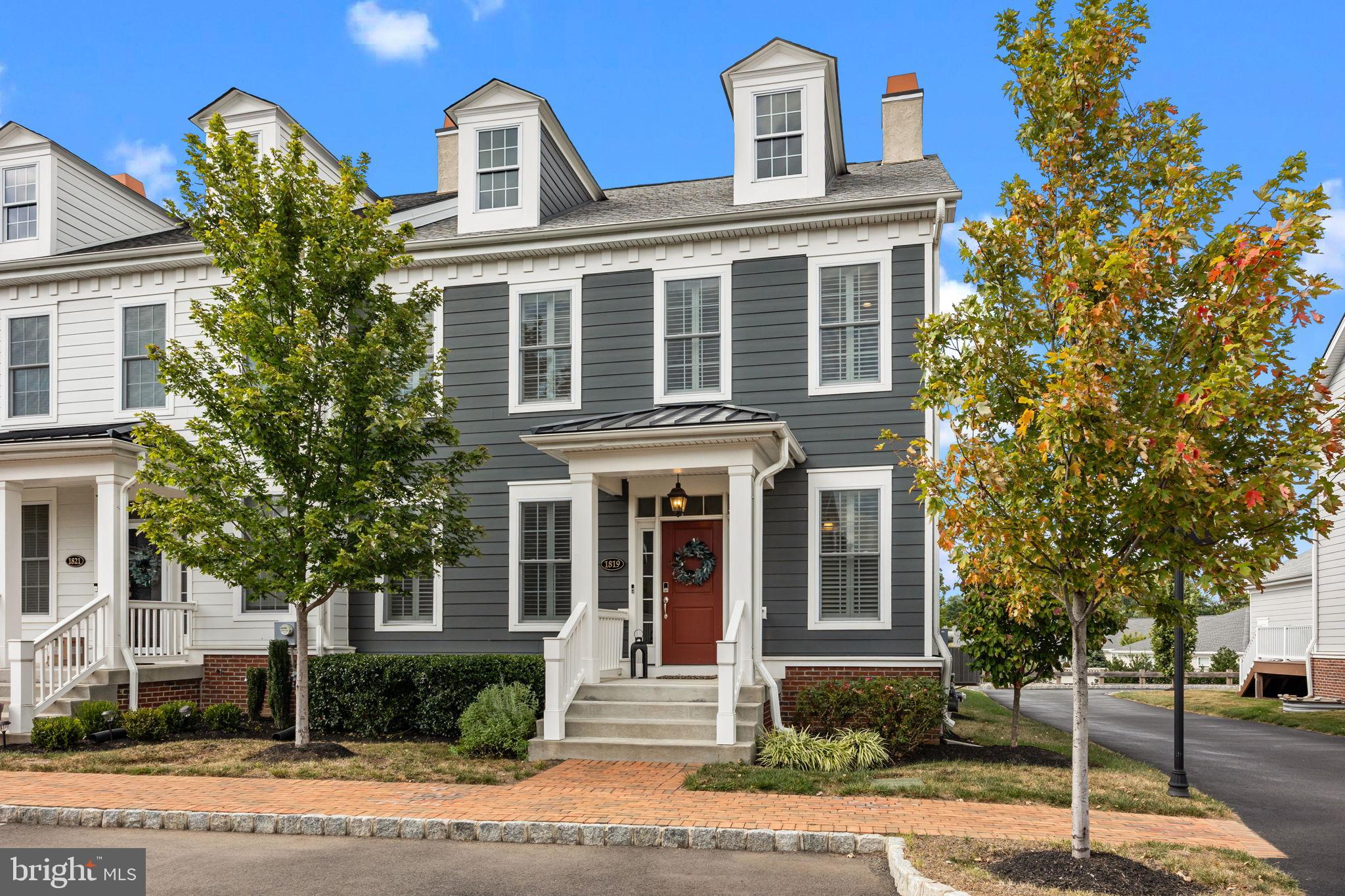 Welcome to this exceptional home in the desirable Flowers Field community, where thoughtfully designed living space awaits. This stunning end unit has been transformed into a true move-in-ready sanctuary through carefully curated upgrades that elevate every aspect of daily living. The heart of this home showcases a gourmet kitchen featuring beautiful quartz countertops, premium Whirlpool refrigerator, and elegant recessed lighting that flows seamlessly throughout the entire first floor. The ceramic and hardwood flooring creates a sophisticated foundation, while the living spaces center around a striking gas fireplace enhanced with an elegant tile surround that was professionally installed since the original construction.
The luxury owner's suite serves as a private retreat, complete with a bathroom featuring a vessel tub, separate shower, double sink vanity with quartz countertops, and an expansive walk-in closet for all your storage needs. Two additional bedrooms provide flexibility for guests, home offices, or personal hobbies. The lower level has been completely transformed with a finished basement, creating additional living space perfect for recreation, media room, or home gym activities. Step outside to your private Trex deck, ideal for morning coffee or evening relaxation, while the rear-entry two-car garage provides convenient access and storage. The corner lot positioning offers enhanced privacy and space. This exceptional property combines the original builder's premium selections including recessed lighting in every room, upgraded flooring throughout, and quality Whirlpool appliances, with thoughtful owner improvements like the custom tile fireplace surround and finished basement. The result is a perfectly appointed home that offers both the space to grow and the intimate feel perfect for comfortable living, all situated in the sought-after Flowers Field neighborhood where convenient location complete the picture of modern living at its finest.
***Professional Photos expected to be published on/around Sept 6th