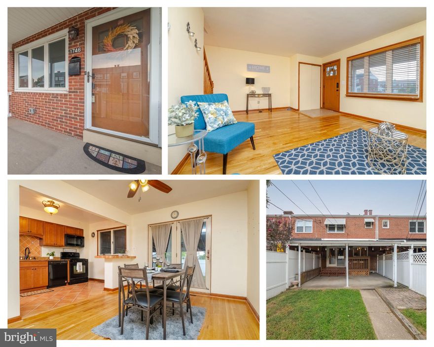 Looking for an updated - move in ready - home in highly desired Eastcrest in Dundalk, search no more! Featuring private off street parking, Central  Air, and all appliances are included! Plenty of room for everyone with this 3 bedroom 1 1/2 ba home with Gorgeous Hardwoods and a Finished Basement! Fall in love with the open kitchen/dining combo and huge bay window in the Living Room. Breezy front porch and Covered patio area in the rear, with a low maintenance yard, and amazing fenced rear yard for entertaining! Appliances included! Extra large closets and additional storage in the basement utility area and under the stairs. This home is eligible for the $10,000 Dundalk grant or MMP including Smart Buy Student Loan Forgiveness! Conveniently located close to public transit, Bear Creek, Lynch Cove, and Stansbury Parks. Also close to West Inverness public boat ramp, Peninsula Expressway, Sparrows Point Country Club and much more. Experience all that Dundalk has to offer!