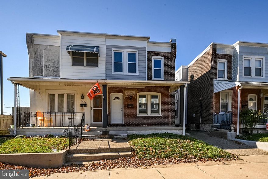 Don't miss this tastefully updated twin home conveniently located minutes from I95 and the Delaware state line. This home was upgraded with wood floors in the living and dining area, tile in the kitchen and luxury vinyl plank on the second floor. The kitchen is a show stopper with all brand new stainless steel appliances, granite countertops, white cabinets, deep farm sink and subway tile backsplash.  Just off the kitchen is a brand new powder room that was added for convenience. The fully renovated bathroom on the second floor includes ceramic tile around the tub and the floors, new vanity and toilet and all new fixtures. Additional upgrades include a new roof, HVAC with central air, water heater and LED recessed lighting throughout the home. This home would make a great starter home. Make your appointment today. Seller is a licensed real estate agent in Delaware.