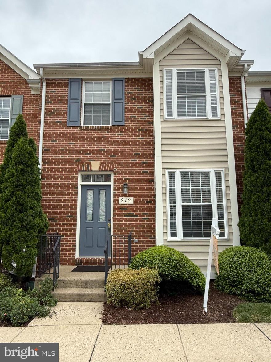 Welcome to 242 Kirby St, in Manassas—a charming and well-maintained townhome offering the perfect blend of comfort and convenience. Featuring a spacious layout, updated finishes, and a bright, open-concept design, this home is located just minutes from shopping, dining, schools, and major commuter routes like Route 28 and I-66, with easy access to the VRE and public transit. With assigned parking, a private outdoor space, and move-in ready condition, this home is a true gem in a thriving community. HVAC is 2 years old, Brand New Carpet, Roof is 1 year old.
