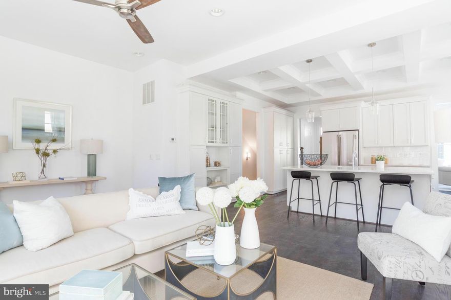 Crown jewel of Ellsworth Row, Old Town s NEW development in heart of historic district. Roof deck & backyard. Park for 2 without; consummate luxury within. Open concept, high ceilings brightened by large windows. Red oak HWs. Open KIT for entertaining: SS apps/range, quartz counters, coffee station. Large BRs w/walk-in closets. Designer details in baths. Walk to shopping/dining, drive/Metro to DC.