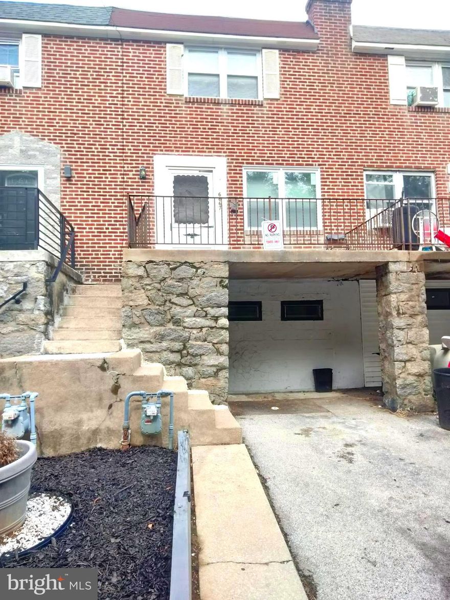 Come check out this affordable property in the beautiful section of Upper Darby directly across the street from Cobbs Creek Park.  This property has its own driveway for 24-7 parking, lots of yard, stainless steel appliances, and has a clean basement that can be turned into an additional bedroom.  This property is priced right & is being sold As-IS.  If you don't have a real estate agent, contact the listing agent so I can help you apply for a grant that helps towards the money you pay for this beautiful home.  This property will not last long!!! Come See Today!!!