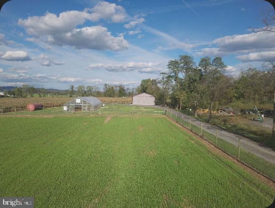 This property is going to on site public auction, November 23rd 2024 at 12 noon. It is being sold with reserve, list prices only a suggested opening bid, and is not indicative of the final sales price.

20.71 Acres High Producing Limestone Ground; Property lays mostly level; Approx. 20 tillable acres; 40’x40’ enclosed pole building; 30’x96’ Greenhouse w/ automatic sides & louvers; 1 Acre fenced in w/ 2” irrigation hydrant; Well w/ 100 gal. a minute variable speed Well pump;

Property has 3 Access points to & from Goodyear Rd. including 2- 50’ & 1- 150’ section; Approved Perk on property; Very Desirable Property; Big Spring School District; Parcel ID 46-18-1406-017.. TERMS: 20,000 Down day of sale, balance due within 60 at settlement;