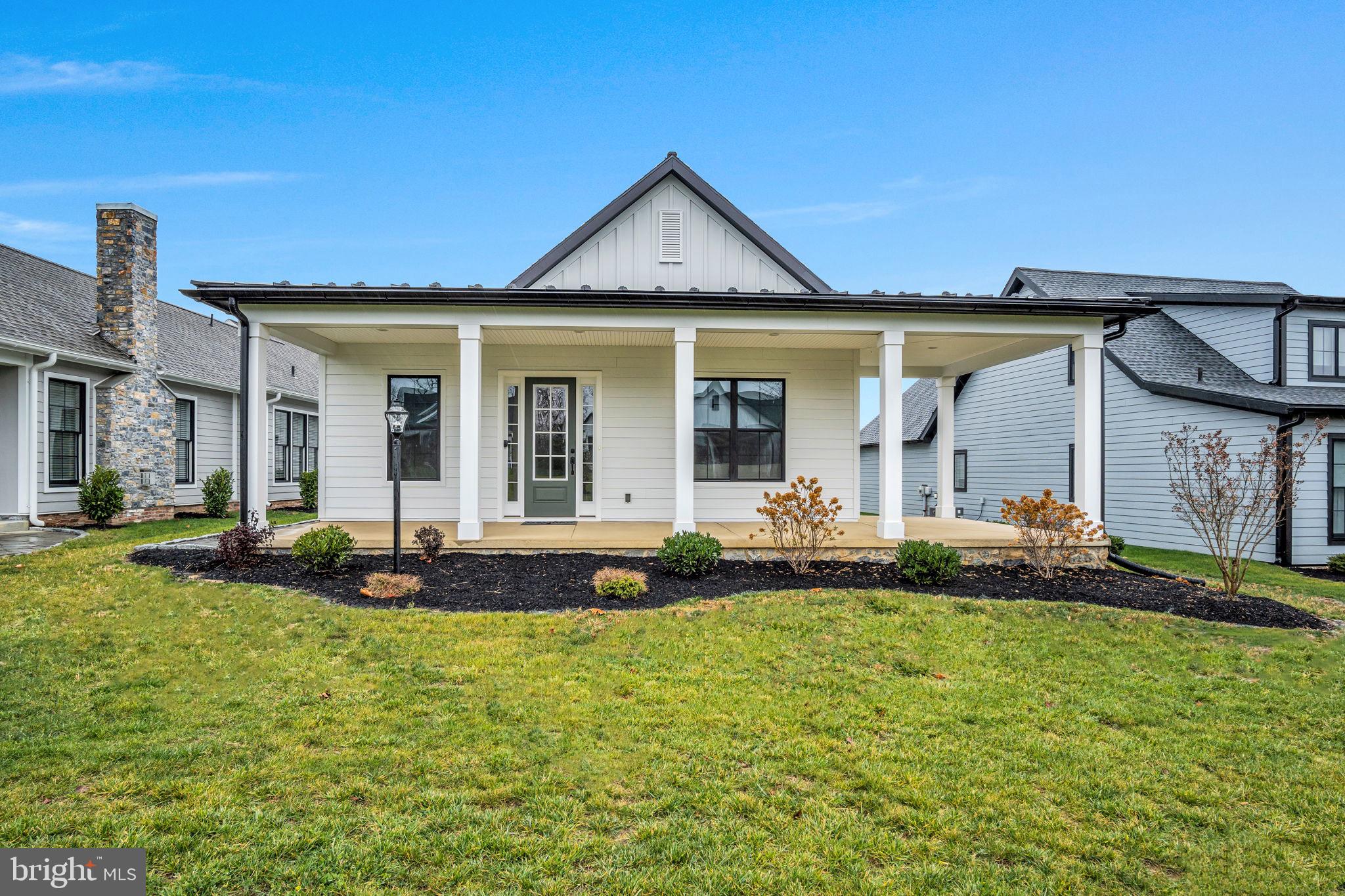Welcome to the Tippet, by Garman Builders, 2024 Parade of Homes Winner!
This beautiful, single family home is located in the luxurious Porches of Allenberry community. Perfectly positioned on the grounds of the historic Allenberry Resort, enjoy a low-maintenance lifestyle with plenty of entertainment, outdoor recreation, and fine dining on site.
As you approach the Tippet you're greeted by a full front porch, just waiting for you to make it your own outdoor living space. Step inside the front door into the open concept kitchen and family room, with vaulted ceiling and wood beams. Just past the kitchen is a dining room and walk-in pantry. Over to your right is the secondary bedroom and full bathroom. At the rear of the home is the Owner's bedroom, which features a tray ceiling with wood beams and a walk-in closet. The Owner's bathroom features a glass and tile walk-in shower and double bowl vanity.
See for yourself how easy it is to fall in love with the Tippet, at the Porches of Allenberry! Schedule your showing today!